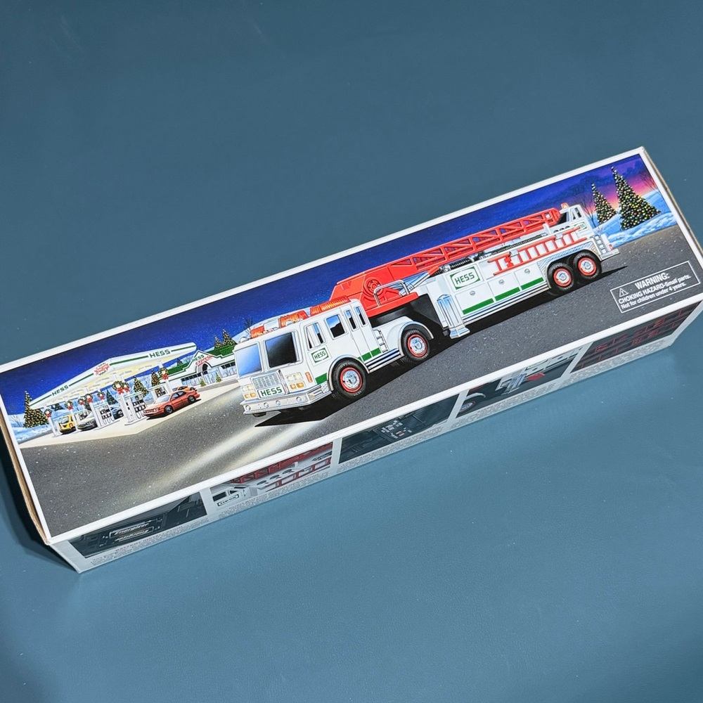 Hess Fire Truck Toy - Red and White - Picture 2 of 10